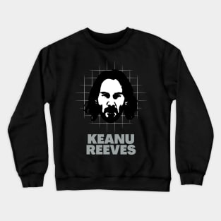 Keanu reeves -> 80s retro Crewneck Sweatshirt